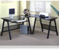 Contemporary L-Shaped Home Office Desk