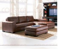 Easton Leather Sectional