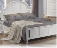 Kayla White Full Bedroom Bed