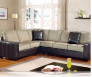 Loren Leather Left Sectional Sofa