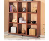 Mahogany Finish Home Office Bookcase