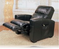 Massage Black Recliner Chair