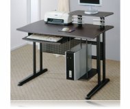 Powell Butte Computer Desk in Metal Black