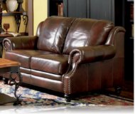 Princeton Leather Love Seat