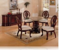 Rother 5 Pc. Cherry Dining Set + Buffet