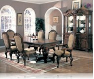 Saint Charles 7 Pc. Dining Set + China