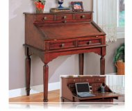 Secretary Desk Antique Brass Hardware
