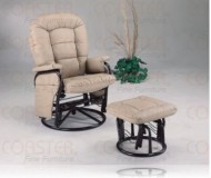 Sedgemoor Bone Recliner w/Ottoman