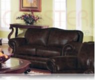 Wilson Leather Love Seat