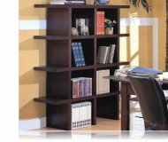 Wood Grain Finish Home Office Bookcase