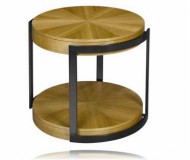 Stockholm Round End Table