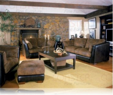 Belamar Leather Sofa + Love Seat