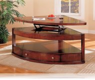 Benicia Pie Shape Coffee Table