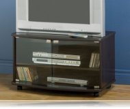 Black Finish TV Stand