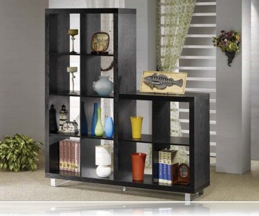 Bookcase Black Finish