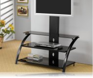 Bracket in Black TV Stand