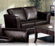 Brady Leather Love Seat