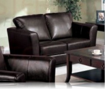 Brady Leather Love Seat