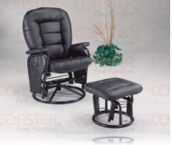 Broadland Black Recliner