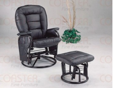 Broadland Black Recliner