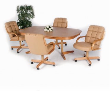 Casual Rectangle 5 Pc Home Office Set