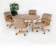 Casual Round 5 Pc Home Office Set