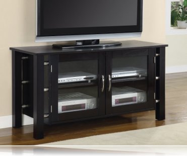 Contemporary Black TV Stand