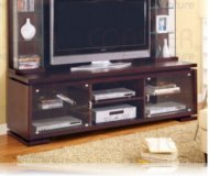 Contemporary Cappuccino TV Console