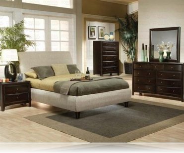 Furture KE 5 Pc. King Platform Bedroom Set