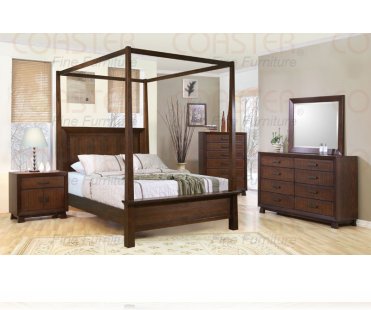 Garrett 5 Pc. Queen Canopy Bedroom Set