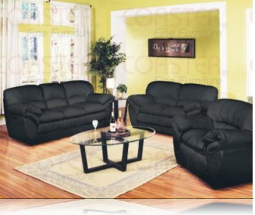 Ivana Leather Sofa + Love Seat