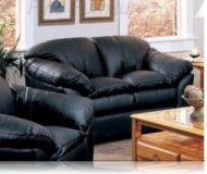 Lavinia Leather Love Seat