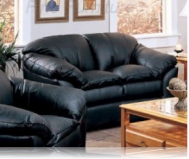 Lavinia Leather Love Seat