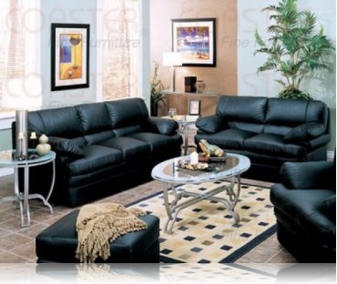 Lavinia Leather Sofa + Love Seat