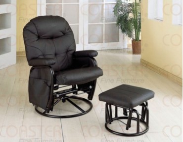 Leeds Black Recliner