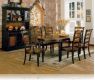 Longoria 7 Pc. Dining Set Oval + China