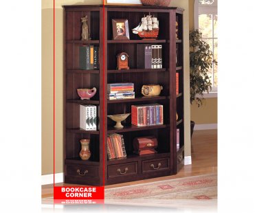 Louis Philippe Bookcase Corner