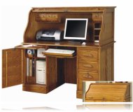 Luxury Brown Computer Desk