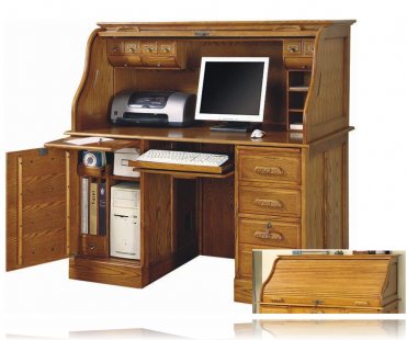 Luxury Brown Computer Desk