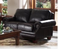 Manchester Leather Love Seat