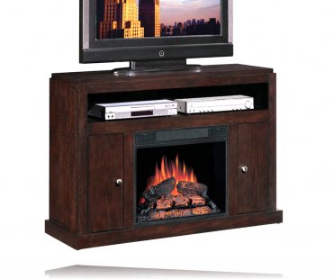 Media Electric Fireplace in Espresso