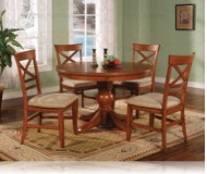 Metropolitan 5 Pc. Dining Set Round Table