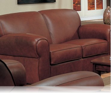 Monterey Leather Love Seat