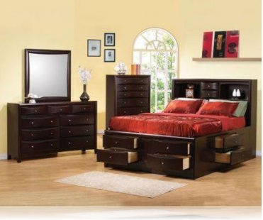 Phoenix KE 5 Pc. King Storage Bedroom Set