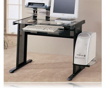 Coaster Black Computer Desk