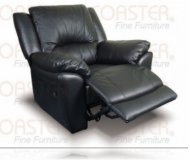 Promenade Black Recliner