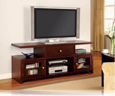 Rich Cherry TV Stand