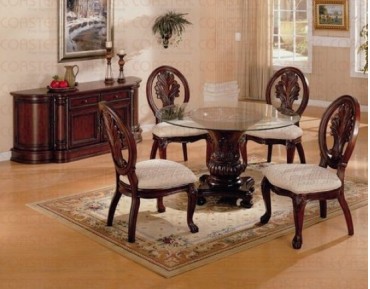 Rother 5 Pc. Cherry Dining Set + Buffet