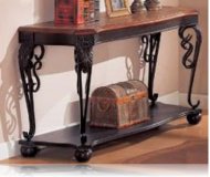 Two Tone Occasional Sofa Table
