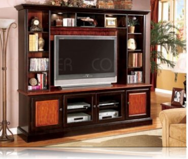 Two Toned Entertainment Unit